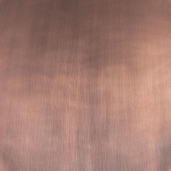 Bronze Metal and Wood Tripoli Accent Table