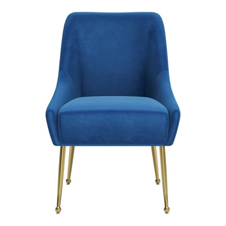 Blue Velvet Maxine Dining Chair