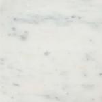 White Marble and Gold Metal Maurice End Table