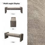 Gray Severin Upholstered Bench