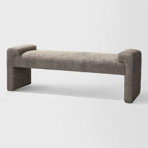 Gray Severin Upholstered Bench