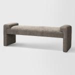 Gray Severin Upholstered Bench