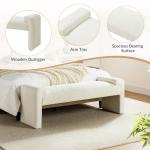 Ivory Severin Upholstered Bench
