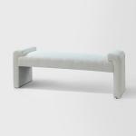 Ivory Severin Upholstered Bench