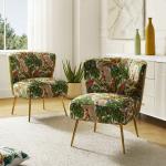 Green Tropical Amata Accent Chair