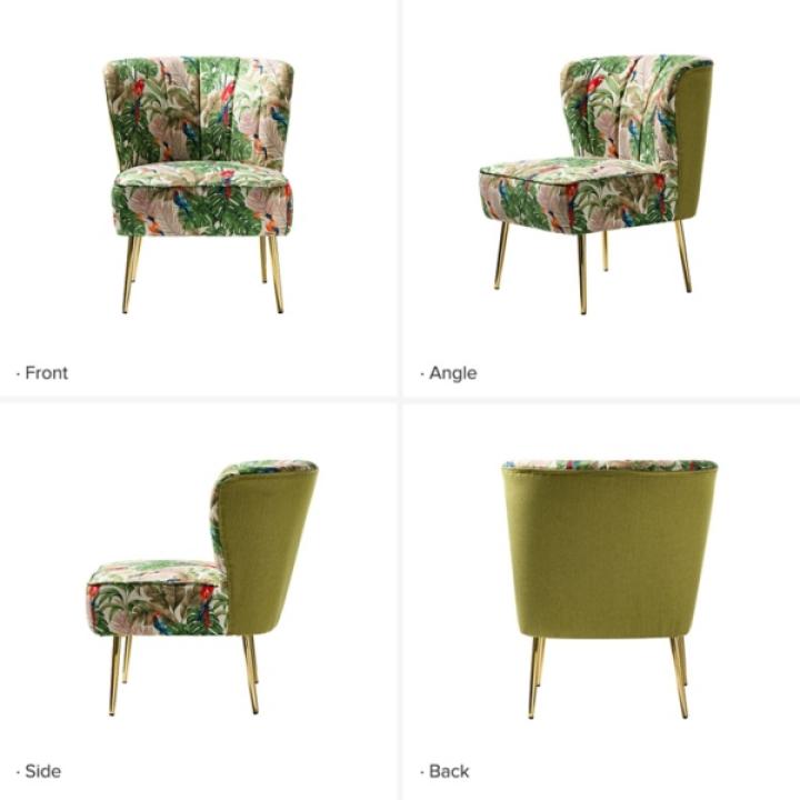 Green Tropical Amata Accent Chair