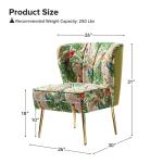 Green Tropical Amata Accent Chair