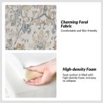 Damask Skirted Edwin Slipper Chair