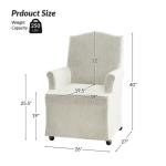 Ivory Slipcover Konrad Dining Chair