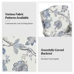 Blue Jacobean Slipcover Konrad Dining Chair