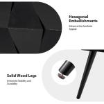 Black Wood Julian End Table