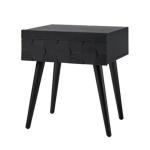 Black Wood Julian End Table