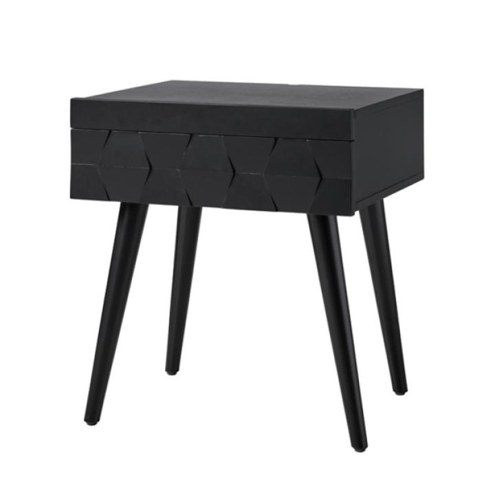Black Wood Julian End Table