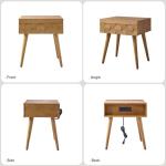 Seadrift Brown Julian End Table