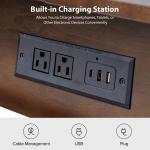 Walnut Brown Julian End Table