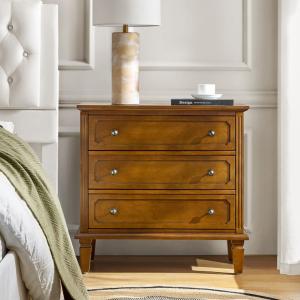 Acorn Wood Jonathan Charging Nightstand