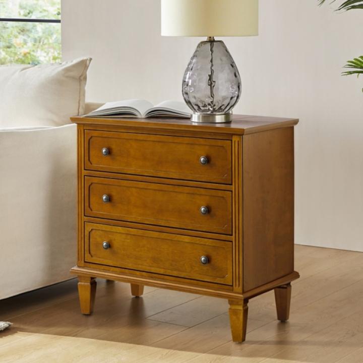 Acorn Wood Jonathan Charging Nightstand