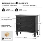 Black Wood Jonathan Charging Nightstand