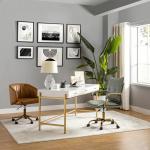 Sage Faux Leather Riccardo Office Chair