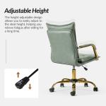 Sage Faux Leather Riccardo Office Chair