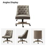 Truffle Upholstered Jovita Office Chair