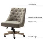 Truffle Upholstered Jovita Office Chair