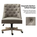 Truffle Upholstered Jovita Office Chair