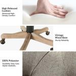 Truffle Upholstered Jovita Office Chair