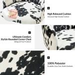 Animal Print Upholstered Arce Office Chair