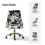 Animal Print Upholstered Arce Office Chair