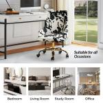 Animal Print Upholstered Arce Office Chair