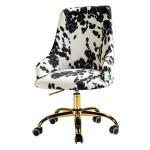 Animal Print Upholstered Arce Office Chair