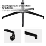 Camel Faux Leather Jane Oversized Office Chair