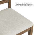 Walnut Brown Geraldo Dining Chairs, Set of 2